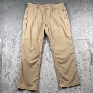 Clothing Arts Pants Mens 36x29‎ Tan Nylon P Cubed Pick Pocket Proof Nylon Travel